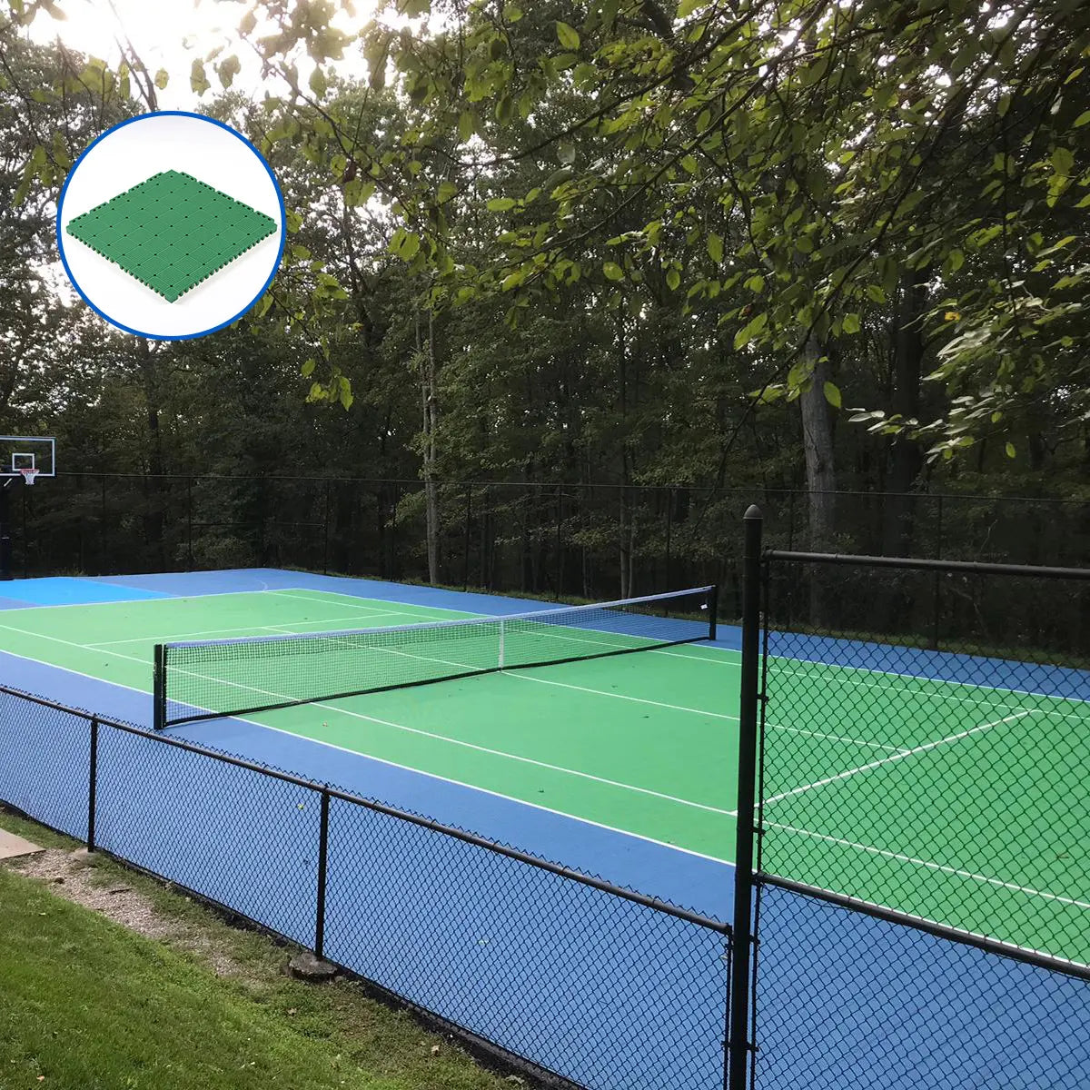 Tennis Court Standard Size 23.9m x11.1m