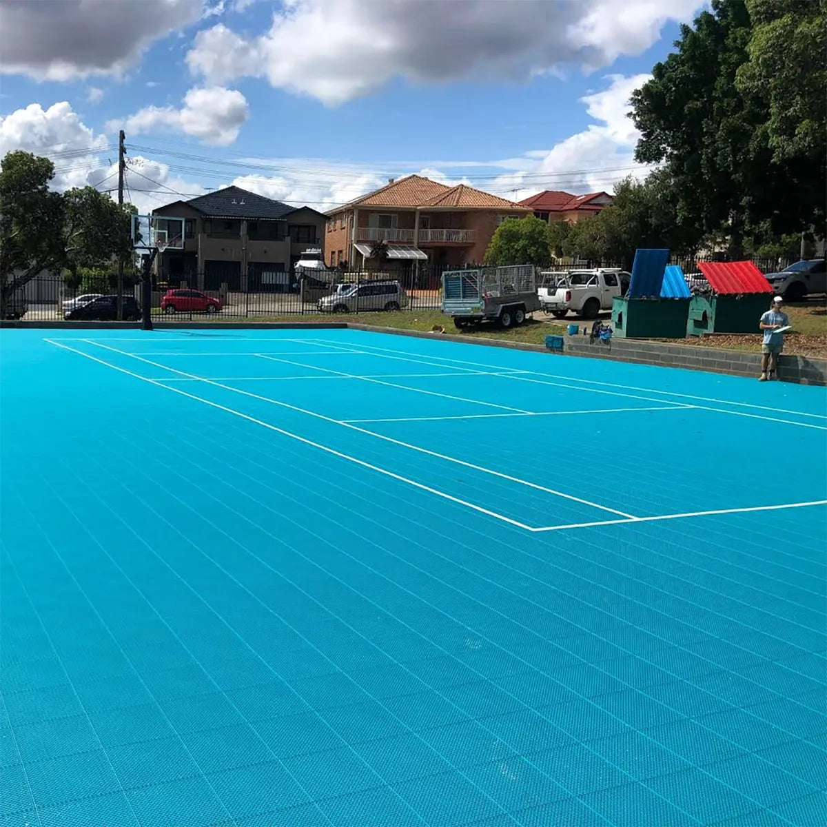 Tennis Court Standard Size 23.9m x11.1m